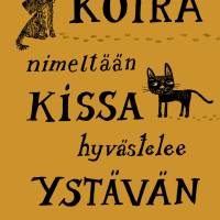 Koira nimeltään Kissa hyvästelee ystävän